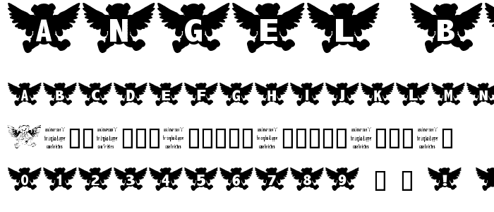 Angel Bear font